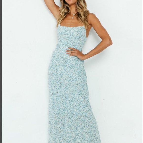 In The Air Maxi Dress Blue(M) - Picture 1 of 2